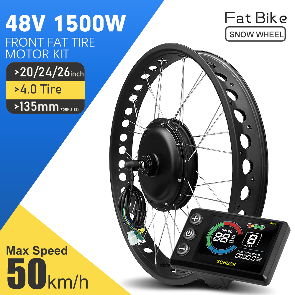 72V 5000W Hub Motor Kit - Kit de conversión de bicicleta eléctrica