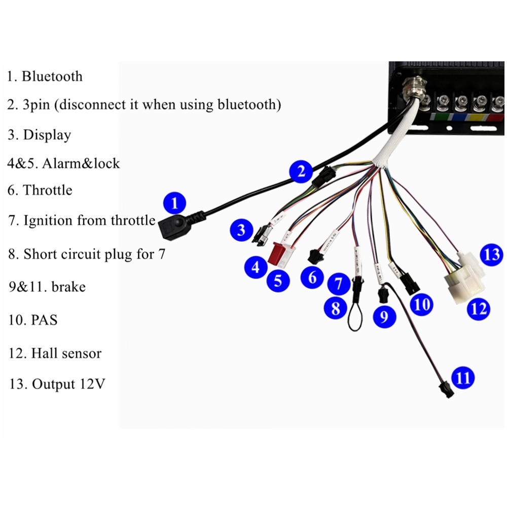 Kit de conversión de bicicleta - 72V 5000W Hub Motor Kit reseña y precio