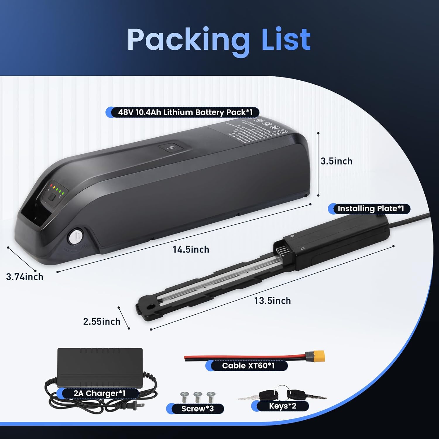 Batería Hailong Nueva de Alta  - Ebike Battery 48V 20Ah Hailong reseña y precio