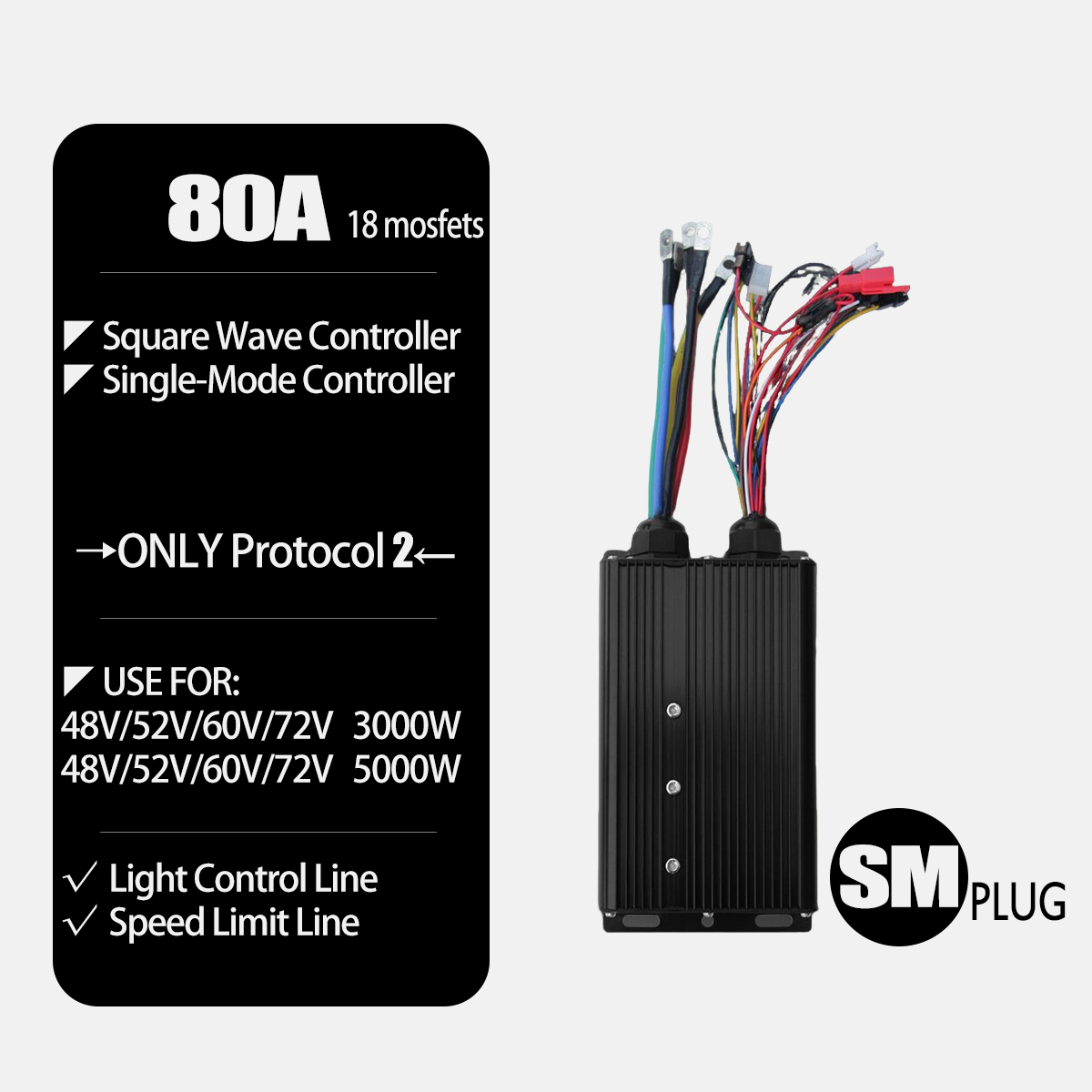 Kit de Conversión para Bicicle - Ebike Conversion Kit 72V 3000W reseña y precio