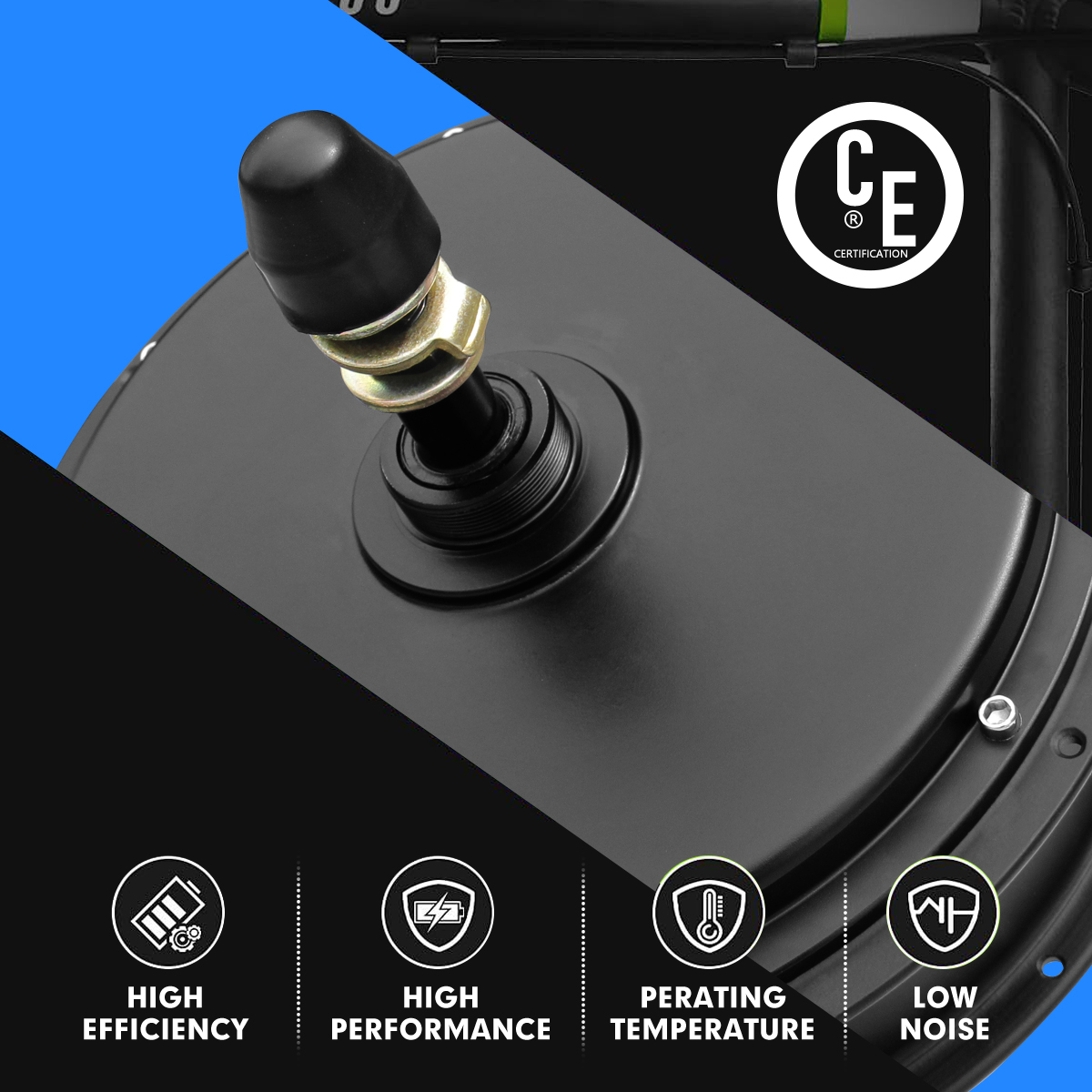 Motor eléctrico para bicicleta - Ebike Conversion Kit 72V 3000W reseña y precio